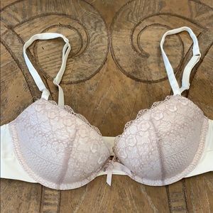 Lace & Satin Bra